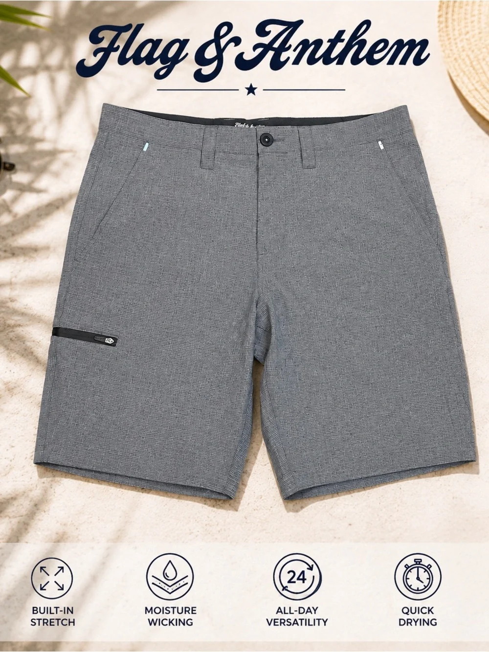 NWOT MadeFlex Blue Shorts | Sizes 33